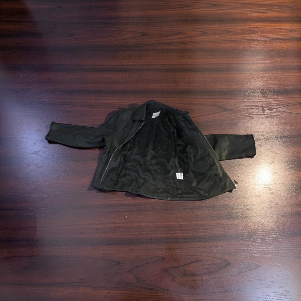 VTG Pamela McCoy Collections Black Leather Jacket Women’s Large Western Y2K Boho - Picture 8 of 16